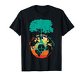 World Peace Tree Love People Earth Day 60S T-Shirt - Unique Graphic Unisex - T-Shirt, Sweatshirt, Hoodie
