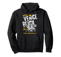 Venice Beach California Roller Skate Hoodie - Minimalist Print Men Women - T-Shirt, Sweatshirt, Hoodie
