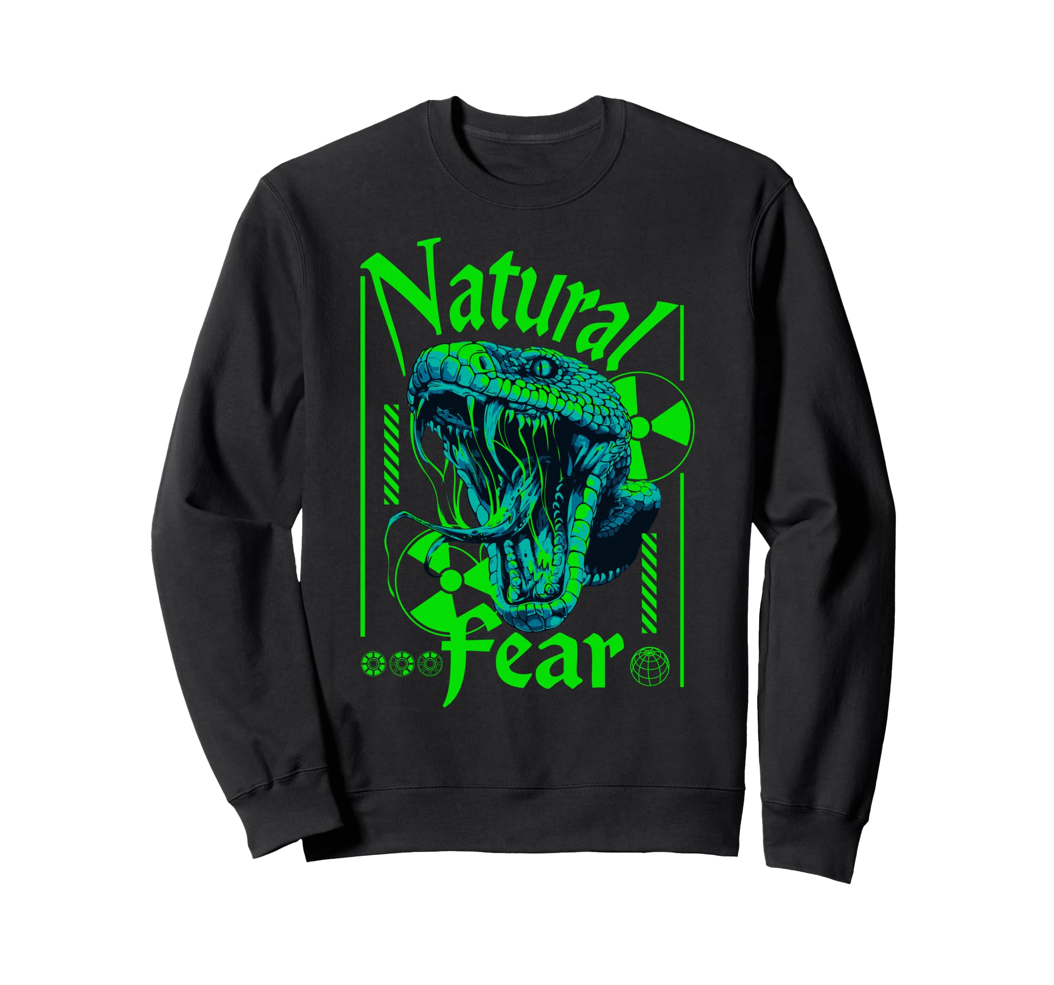 Y2K Snake Bold Urban Graffiti Sweatshirt - Minimalist Print for Adults - T-Shirt, Sweatshirt, Hoodie