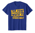 Blue And Gold Game Day High School T-Shirt - Streetwear Style for Adults - T-Shirt, Sweatshirt, Hoodie