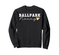 Ballpark Nanny Grandma Softball Sweatshirt - Fun Novelty Design Unisex - T-Shirt, Sweatshirt, Hoodie