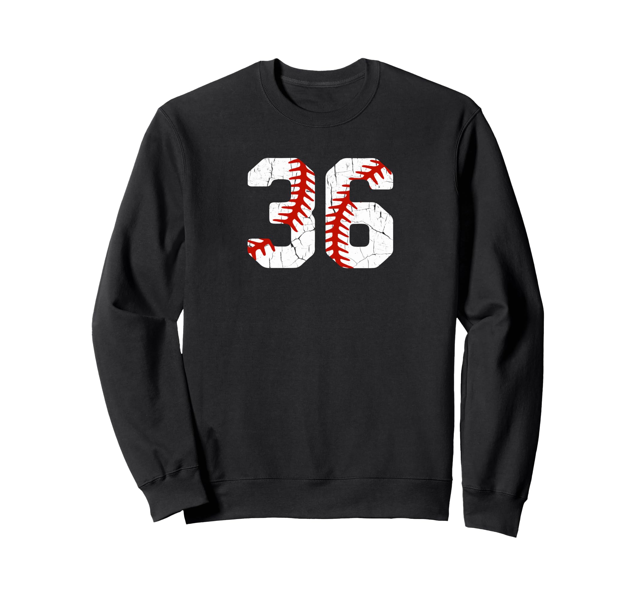 Baseball Player Jersey Number 36 Sweatshirt - Streetwear Style for Adults - T-Shirt, Sweatshirt, Hoodie