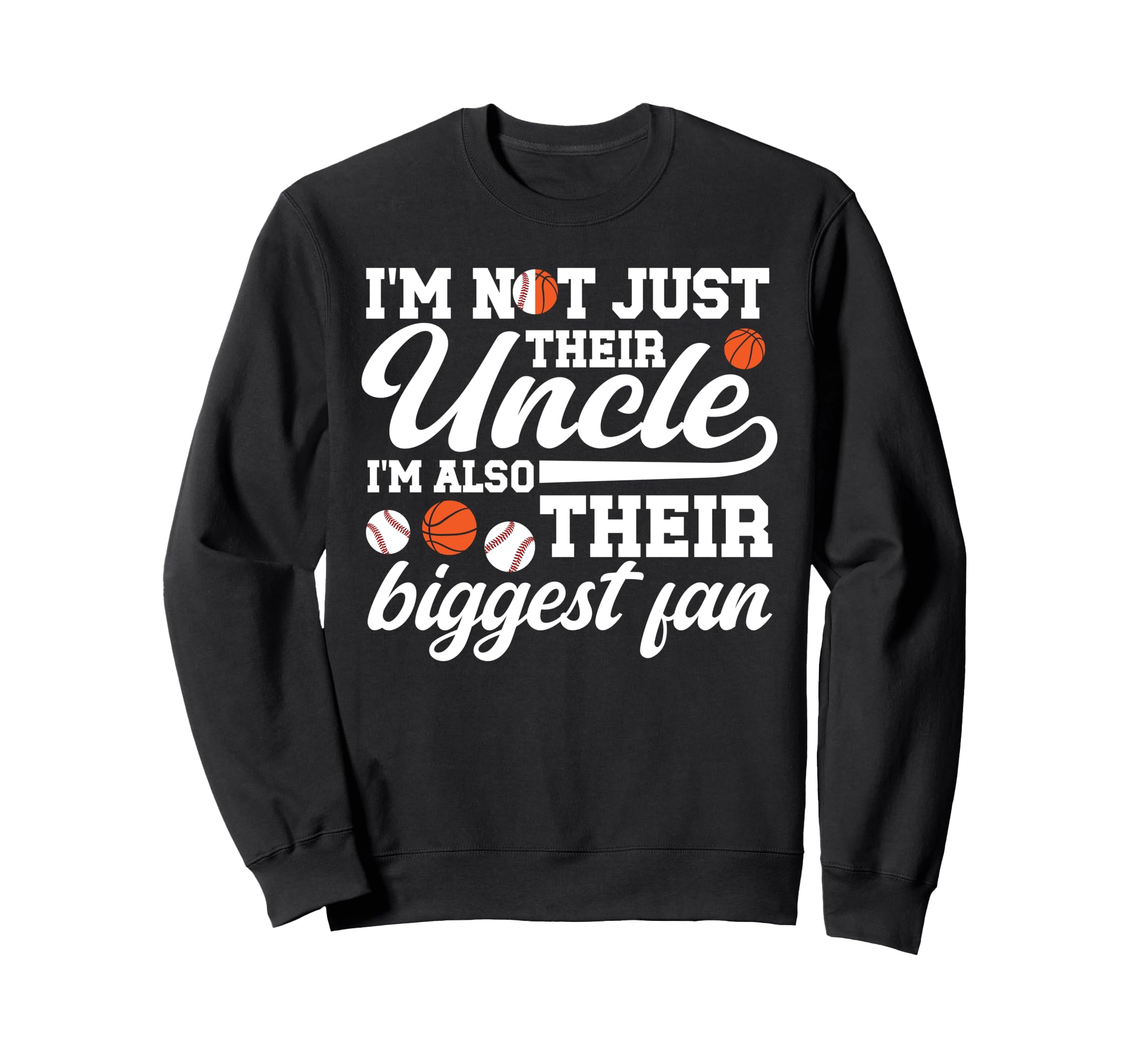 Their Biggest Fan Baseball Sweatshirt - Unique Graphic for Adults - T-Shirt, Sweatshirt, Hoodie