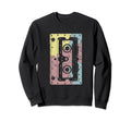 Cassette Tape Music 80S 90S Party Sweatshirt - Minimalist Print for Adults - T-Shirt, Sweatshirt, Hoodie