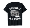 Keeping It Old School Boombox 80S Hip T-Shirt - Minimalist Print Men Women - T-Shirt, Sweatshirt, Hoodie