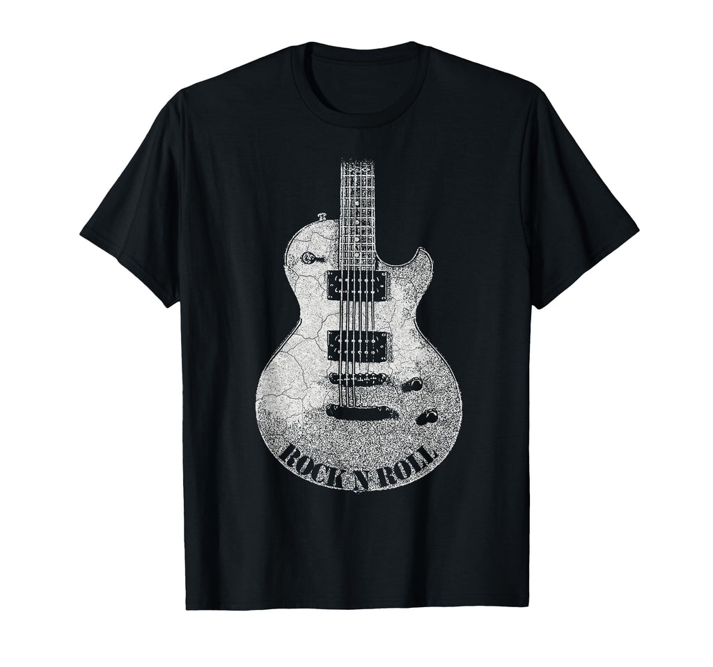 Rock And Roll Guitar Rock Music T-Shirt - Casual Everyday Wear Men Women - T-Shirt, Sweatshirt, Hoodie