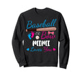 Baseball Or Bow Mimi Loves You Sweatshirt - Custom Art Print Men Women - T-Shirt, Sweatshirt, Hoodie