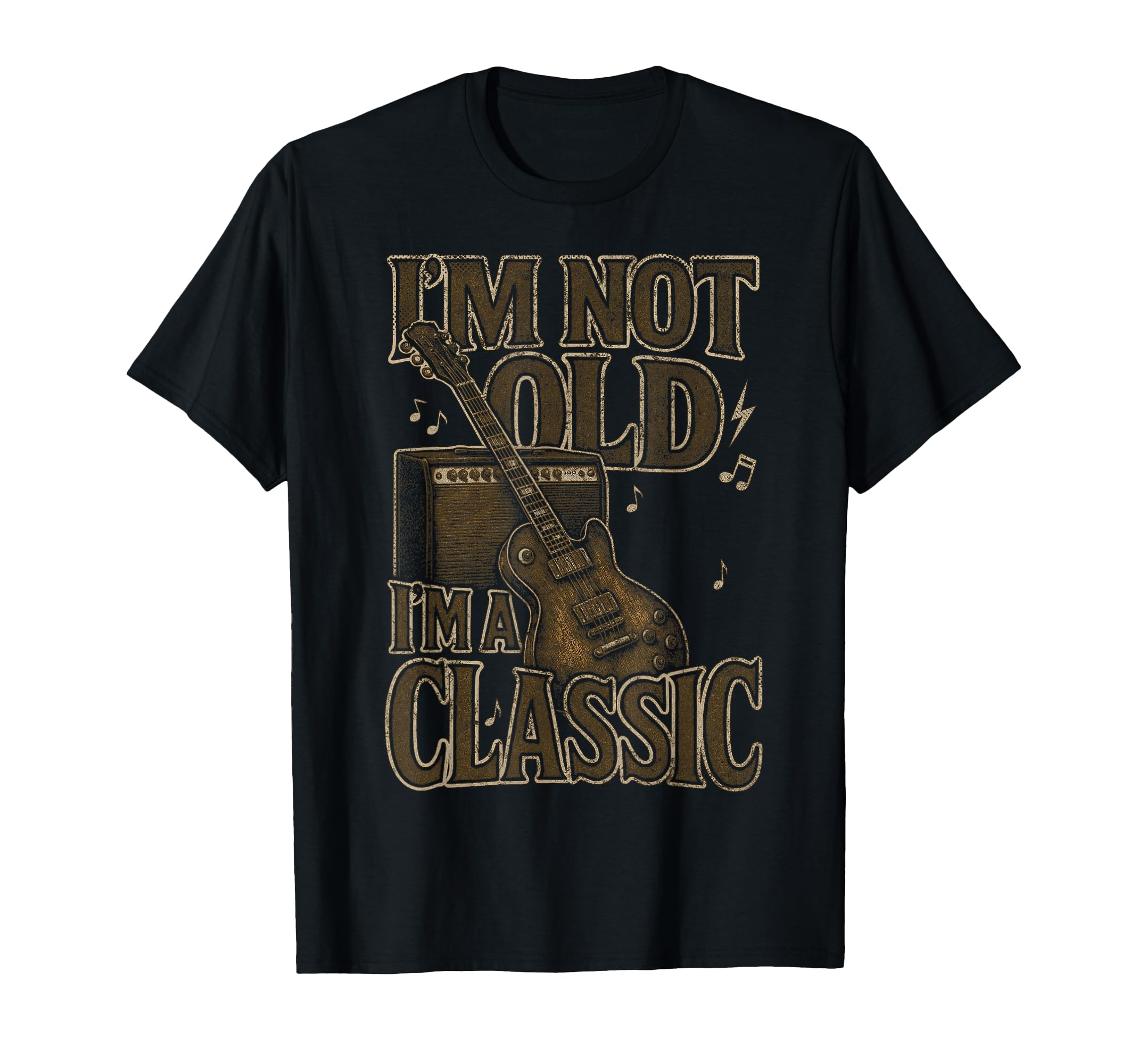 Im Not Old Im Guitar Music Lover T-Shirt - Custom Art Print for Adults - T-Shirt, Sweatshirt, Hoodie
