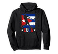 Cuban Baseball Player Cuba Flag Hoodie - Aesthetic Graphic Men Women - T-Shirt, Sweatshirt, Hoodie
