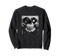 Cassette Tape Skull And Sweatshirt - Aesthetic Graphic for Adults - T-Shirt, Sweatshirt, Hoodie