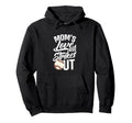 Moms Love Never Strikes Out Funny Hoodie - Novelty Apparel for Adults - T-Shirt, Sweatshirt, Hoodie
