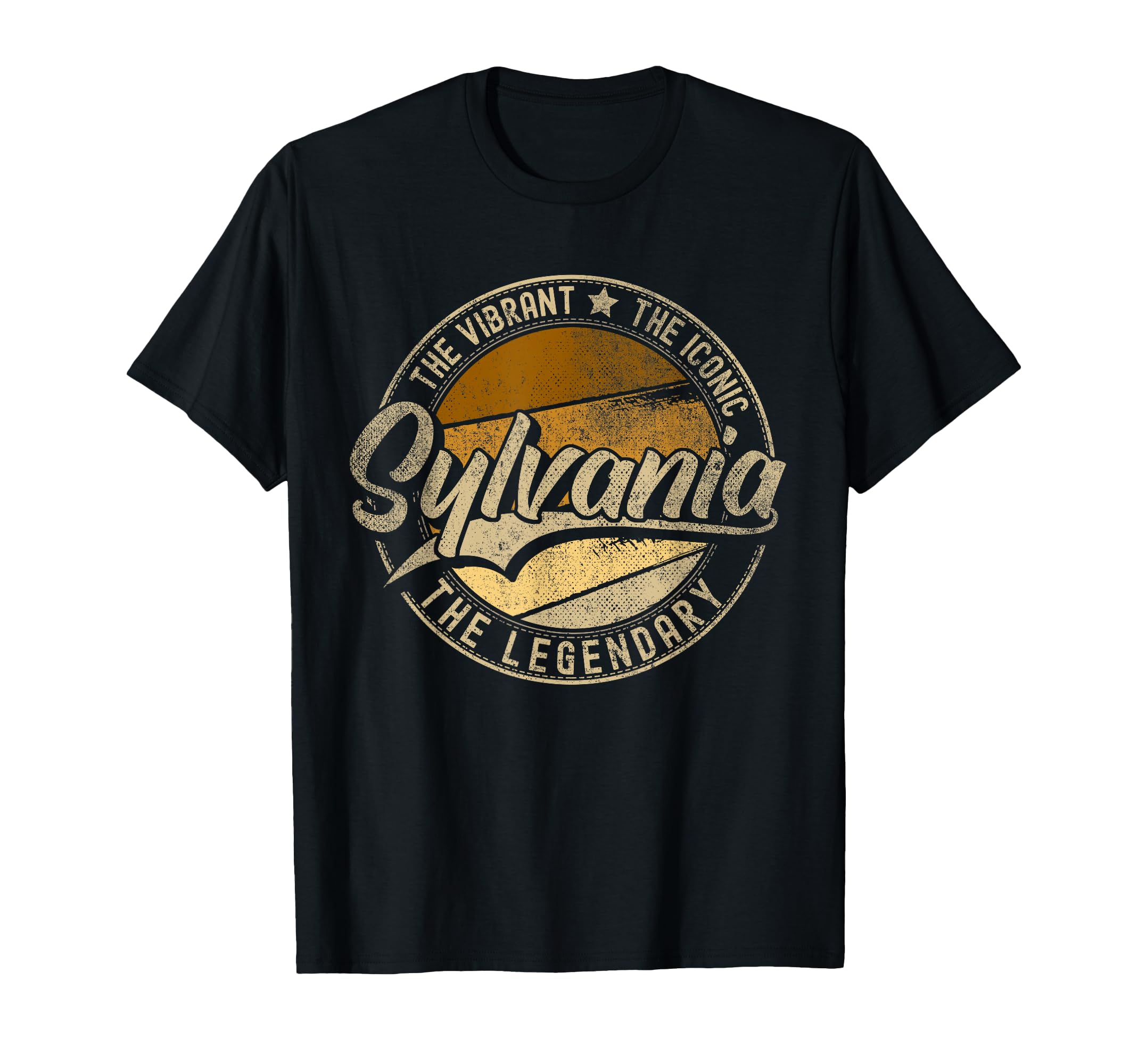Sylvania Oh Ohio Distressed T-Shirt - Fun Novelty Design Unisex - T-Shirt, Sweatshirt, Hoodie