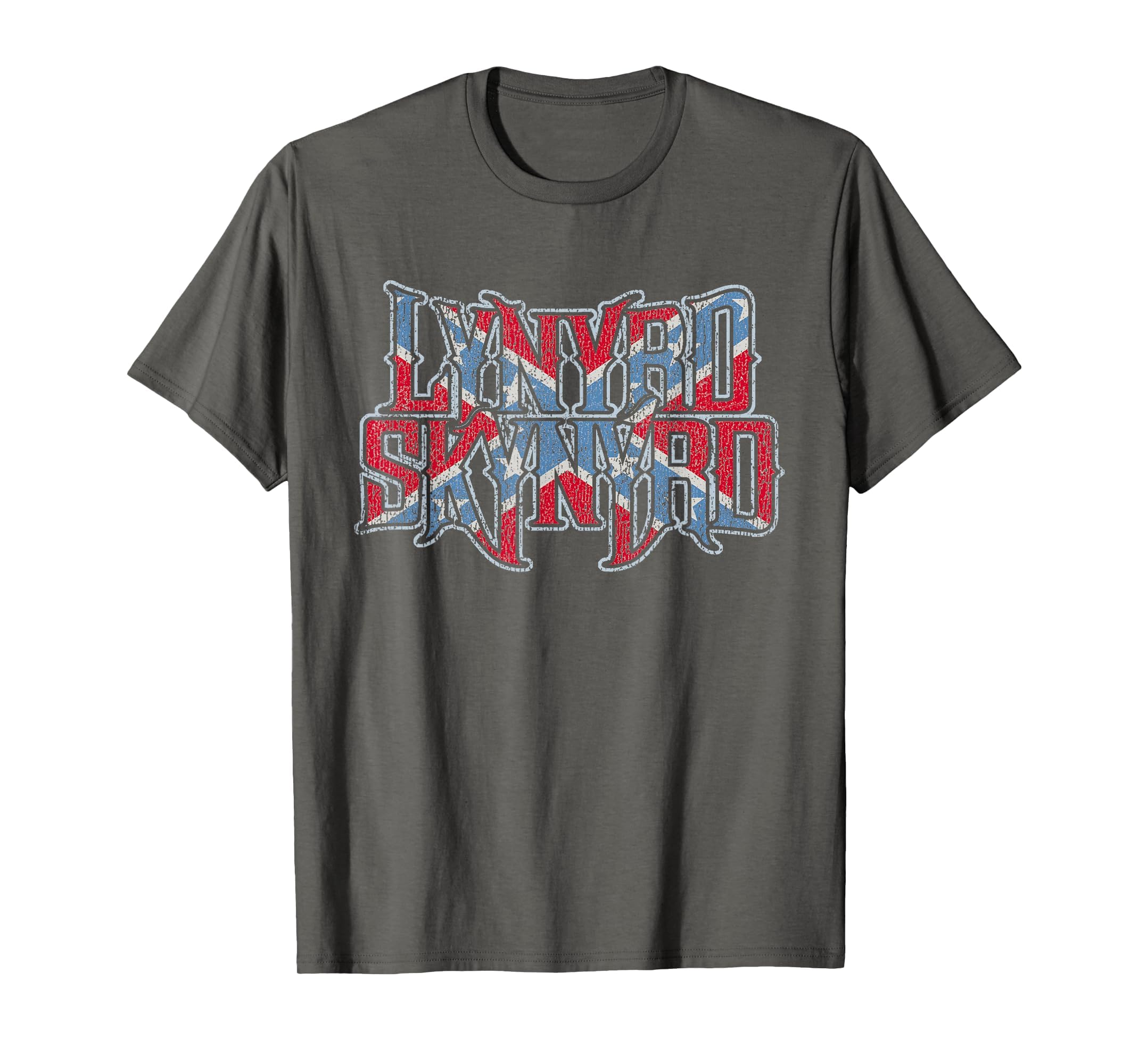 Lynyrd Skynyrd Logo Rock Biker Us Flag T-Shirt - Aesthetic Graphic Unisex - T-Shirt, Sweatshirt, Hoodie