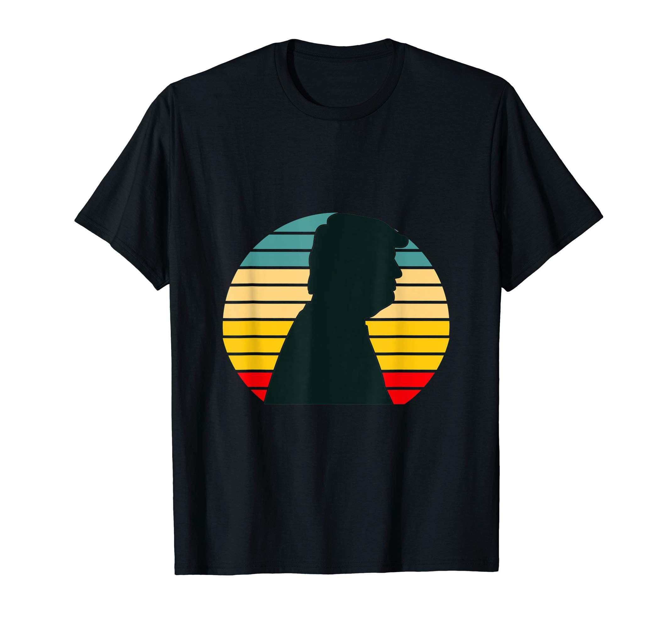 President Trump Sunset Silhouette T-Shirt - Novelty Apparel for Adults - T-Shirt, Sweatshirt, Hoodie