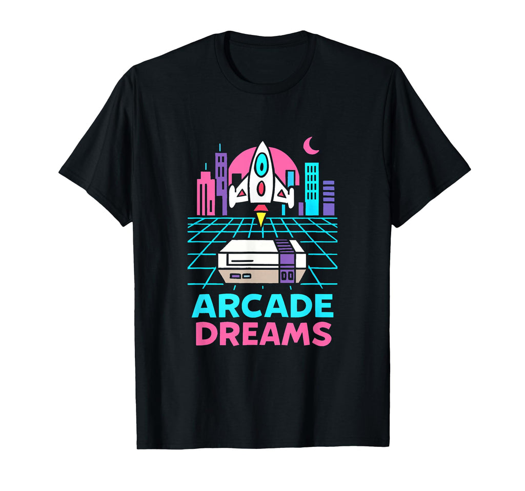 Arcade Dreams Gaming Video Game Fans T-Shirt - Unique Graphic for Adults - T-Shirt, Sweatshirt, Hoodie