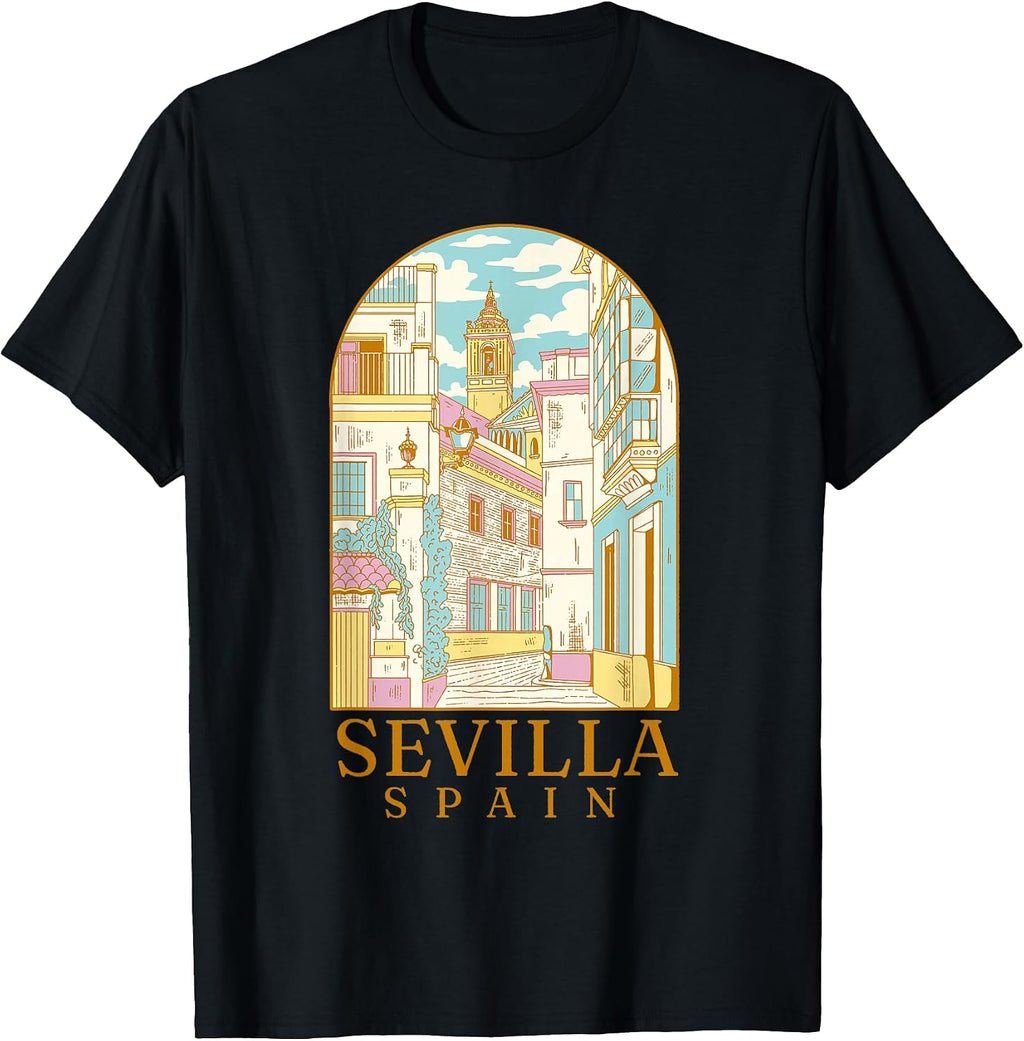 We Love Sevilla Spain - Adult & Kids T-Shirts, Sweatshirts & Hoodies apparel design preview 1