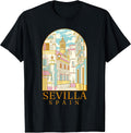 We Love Sevilla Spain - Adult & Kids T-Shirts, Sweatshirts & Hoodies apparel design preview 1