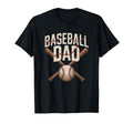 Baseball Dad Funny Sport Father Outfit T-Shirt - Unique Graphic Men Women - T-Shirt, Sweatshirt, Hoodie