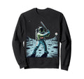 Astronaut Baseball Player Coach Sweatshirt - Casual Everyday Wear Unisex - T-Shirt, Sweatshirt, Hoodie