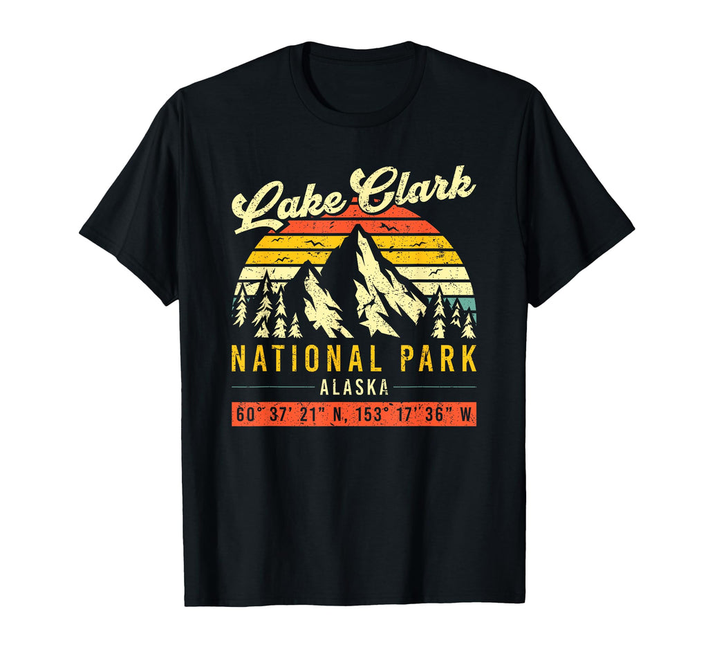 Lake Clark Alaska National Park T-Shirt - Novelty Apparel for Adults - T-Shirt, Sweatshirt, Hoodie