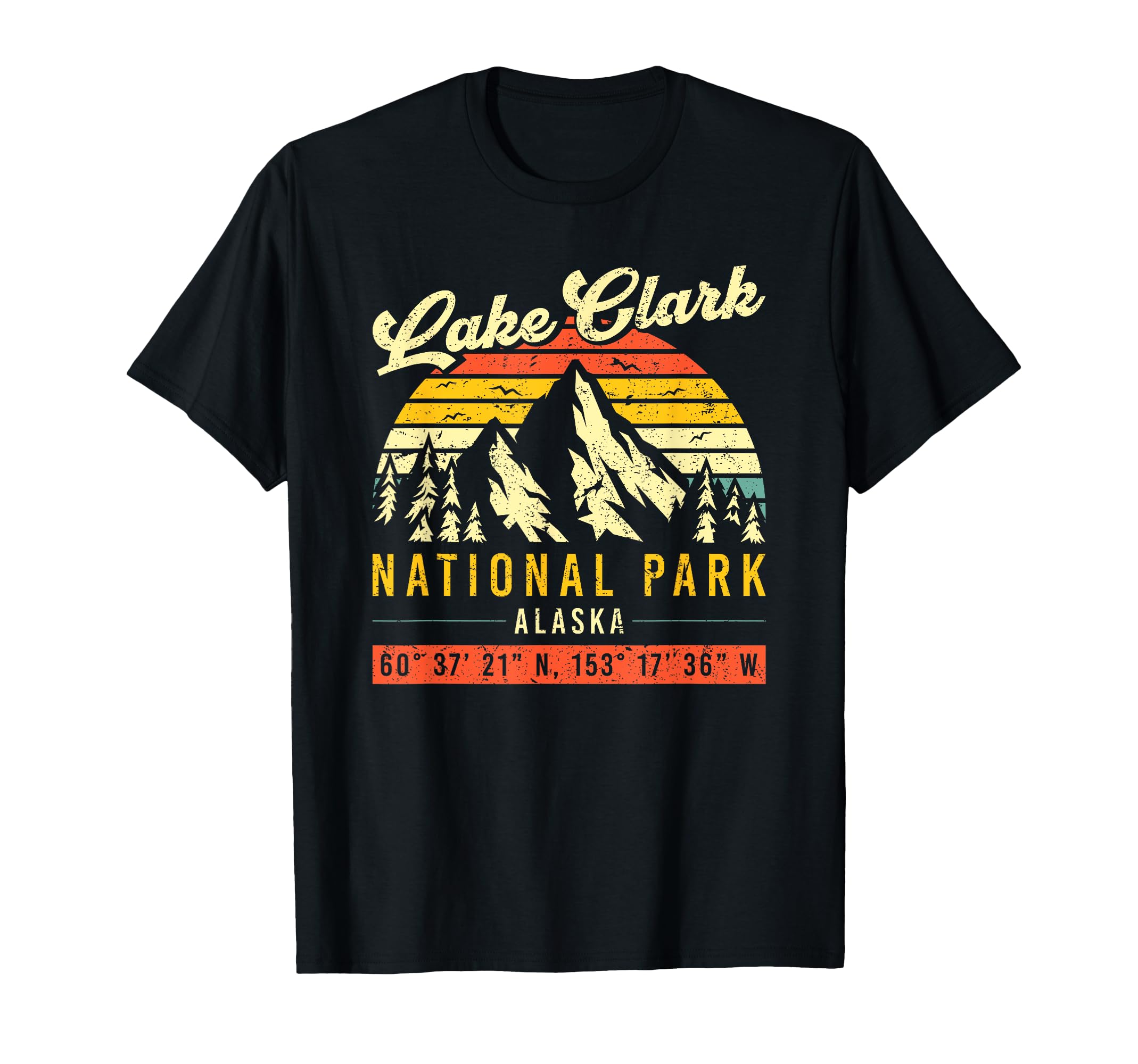 Lake Clark Alaska National Park T-Shirt - Novelty Apparel for Adults - T-Shirt, Sweatshirt, Hoodie