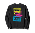 Grunge Cassette Tapes Sweatshirt - Fun Novelty Design Men Women - T-Shirt, Sweatshirt, Hoodie