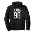 Number 98 Mama Biggest Fan Spirit Wear Hoodie - Trendy Graphic Men Women - T-Shirt, Sweatshirt, Hoodie