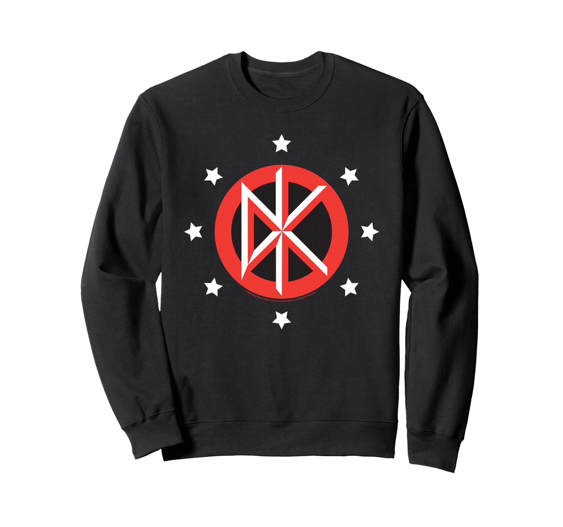 Dead Kennedys Dk Logo Stars Punk Band Sweatshirt - Graphic Print for Adults - T-Shirt, Sweatshirt, Hoodie