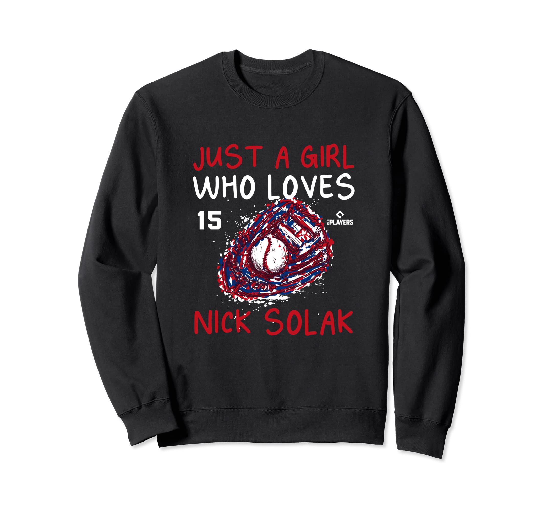 Who Loves Nick Solak Texas Baseball Fan Sweatshirt - Novelty Apparel Unisex - T-Shirt, Sweatshirt, Hoodie