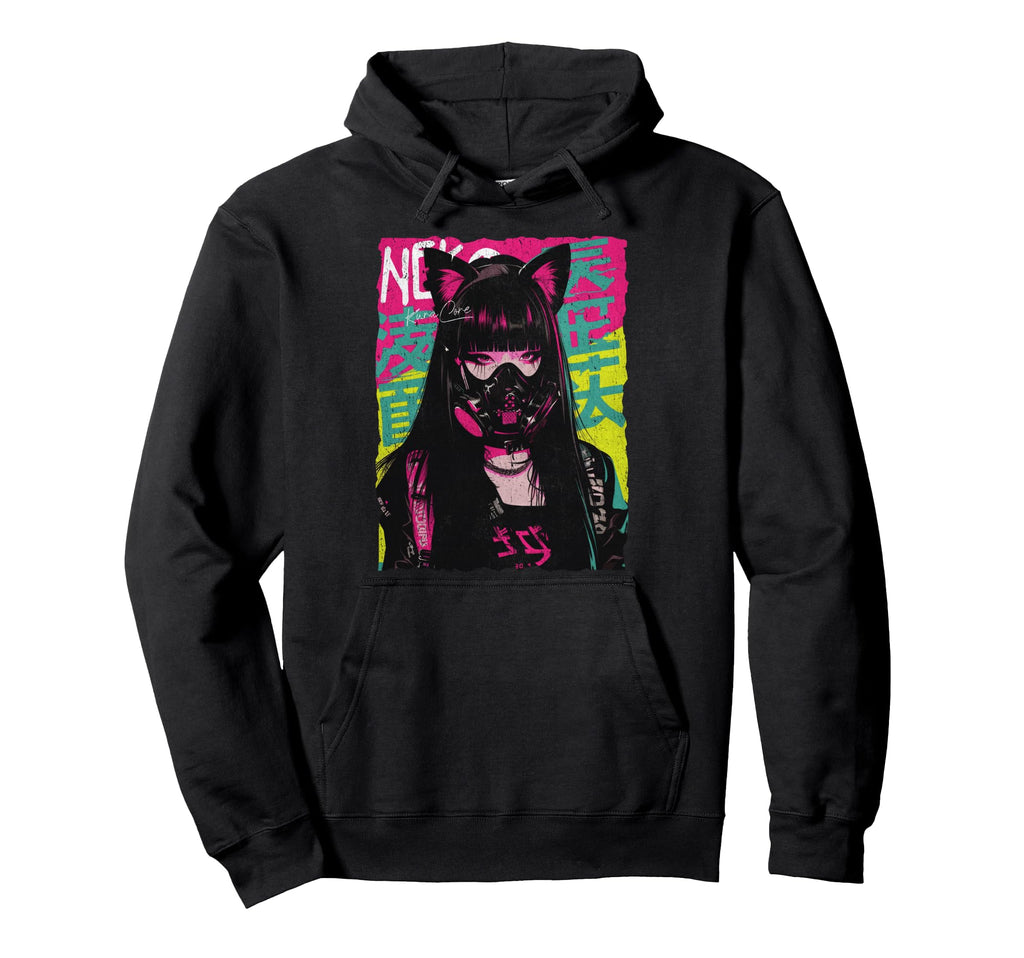 Japan Streetwear Cyberpunk Y2K Techwear Hoodie - Custom Art Print Unisex - T-Shirt, Sweatshirt, Hoodie