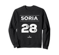Joakim Soria 28 Mlbpa Toronto Baseball Sweatshirt - Novelty Apparel Unisex - T-Shirt, Sweatshirt, Hoodie