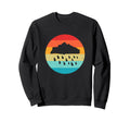 Rain Cloud Silhouette Sunset 80S Sweatshirt - Minimalist Print Unisex - T-Shirt, Sweatshirt, Hoodie