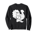 Distressed Happy Thanksgiving Sweatshirt - Casual Everyday Wear Unisex - T-Shirt, Sweatshirt, Hoodie