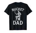 Bucket Dad Baseball Player Coach Father T-Shirt - Unique Graphic Men Women - T-Shirt, Sweatshirt, Hoodie