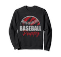Baseball Pappy Life Gifts Fathers Day Sweatshirt - Custom Art Print Unisex - T-Shirt, Sweatshirt, Hoodie