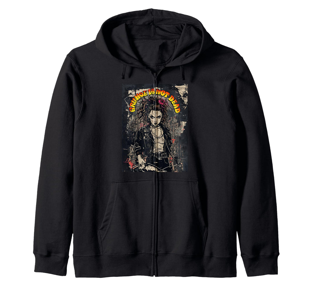 Punk Musik 90S Melancholie Geschenkidee Hoodie - Graphic Print Men Women - T-Shirt, Sweatshirt, Hoodie