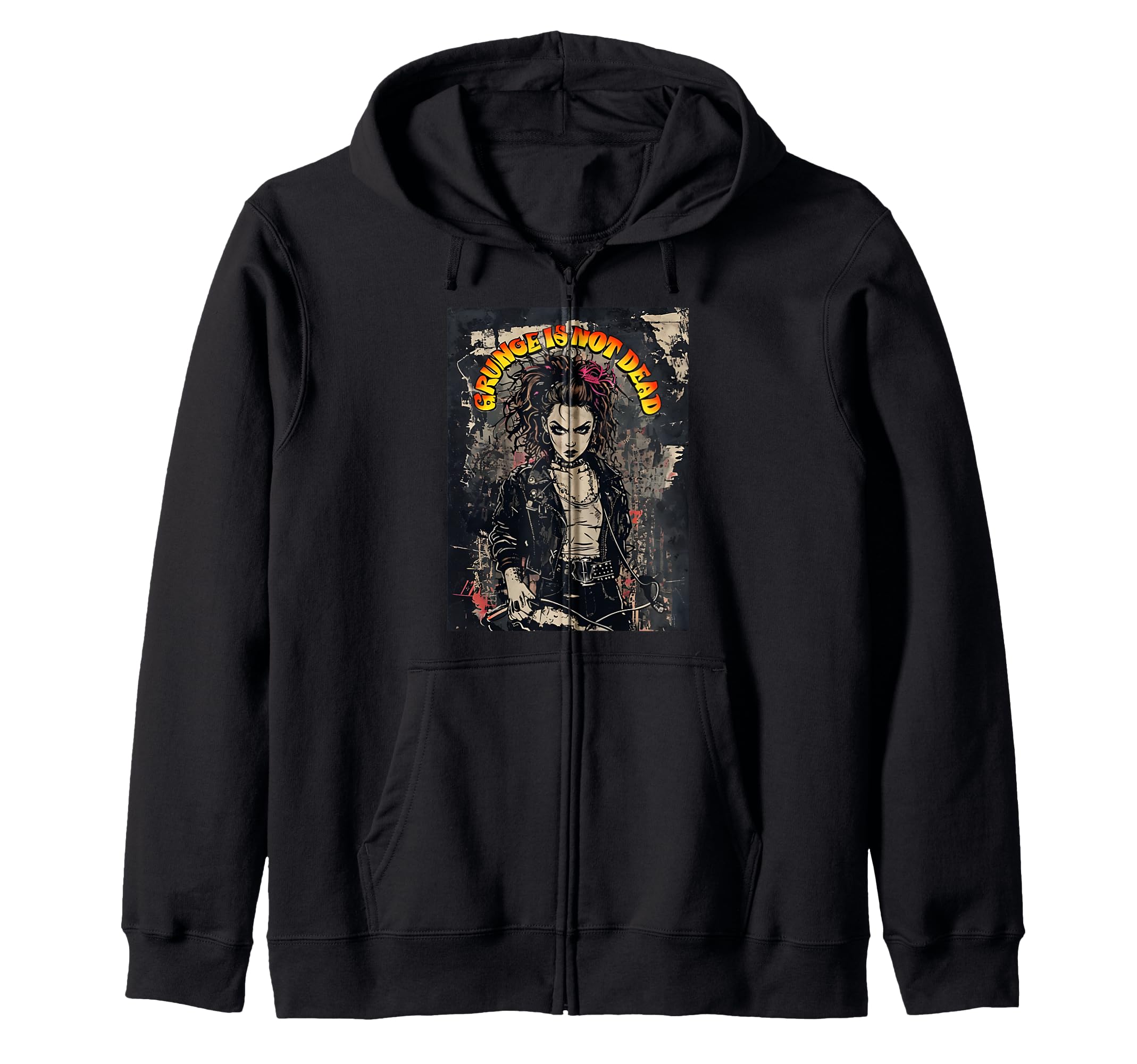 Punk Musik 90S Melancholie Geschenkidee Hoodie - Graphic Print Men Women - T-Shirt, Sweatshirt, Hoodie