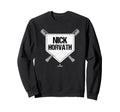 Homeplate Gameday Nick Horvath Sweatshirt - Fun Novelty Design Unisex - T-Shirt, Sweatshirt, Hoodie