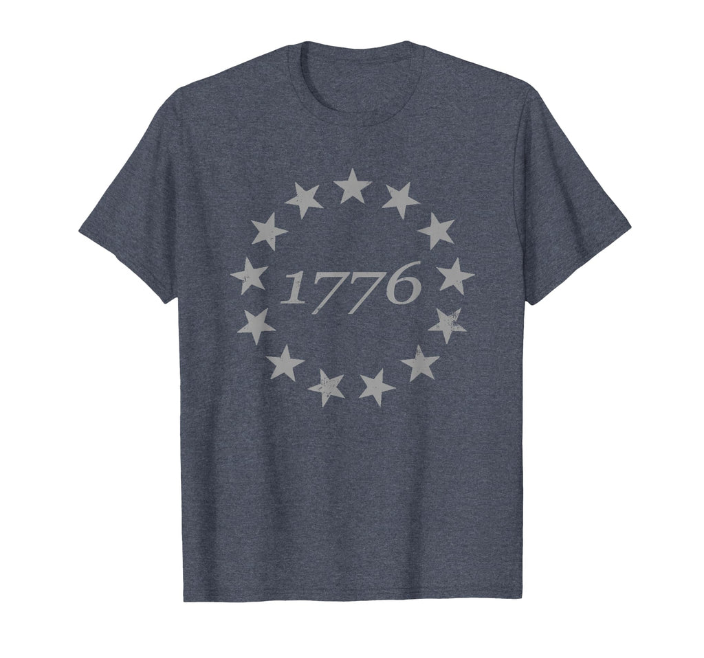13 Star Betsy Ross Distressed T-Shirt - Streetwear Style for Adults - T-Shirt, Sweatshirt, Hoodie