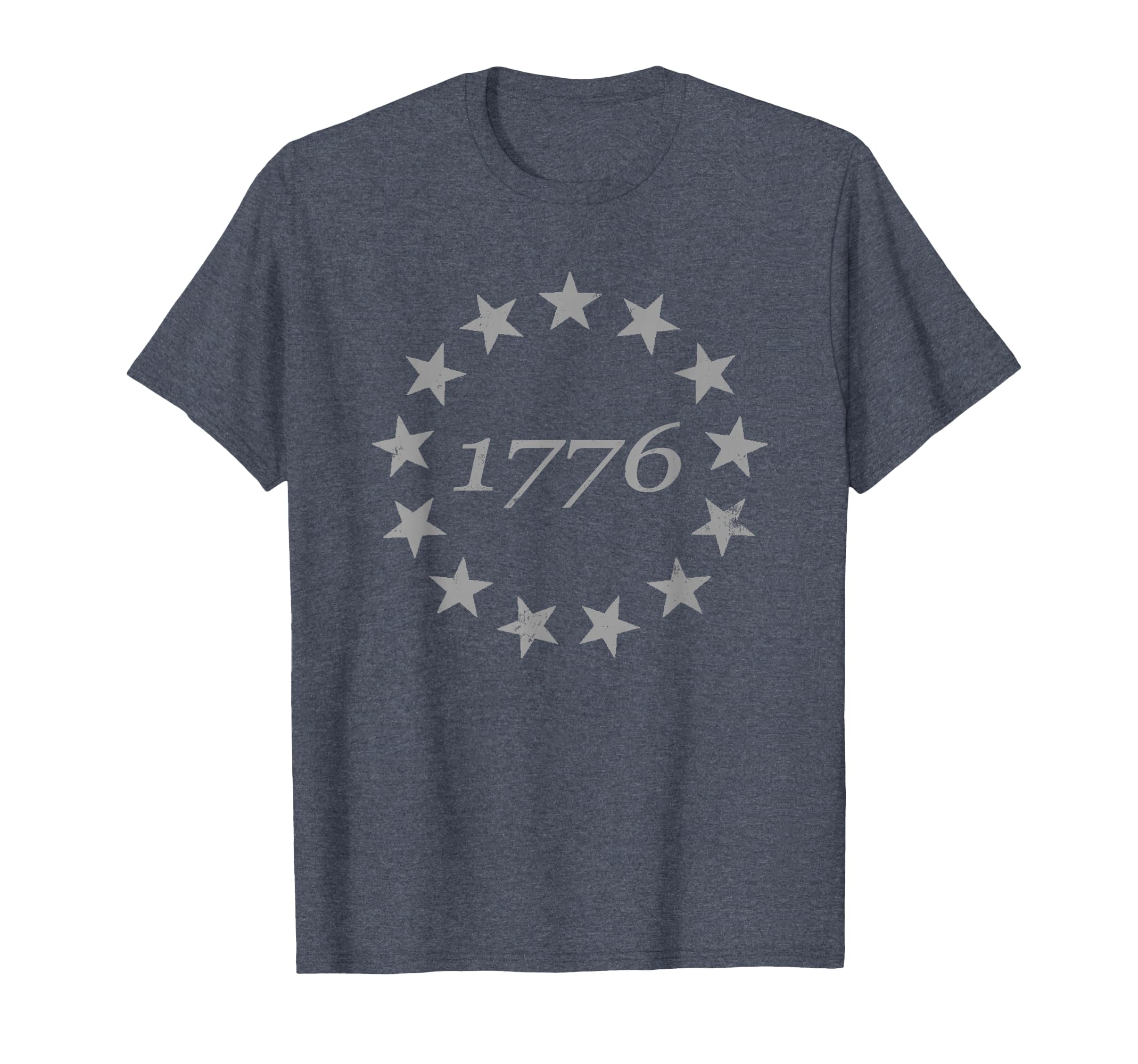 13 Star Betsy Ross Distressed T-Shirt - Streetwear Style for Adults - T-Shirt, Sweatshirt, Hoodie