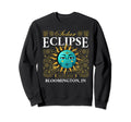 Total Solar Eclipse Bloomington 2024 Sweatshirt - Streetwear Style Unisex - T-Shirt, Sweatshirt, Hoodie