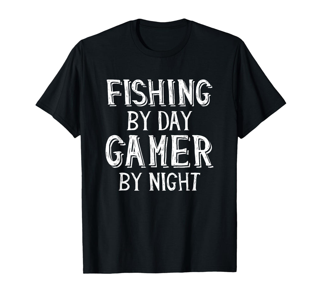 Fishing Day Gamer Night Gift Gaming T-Shirt - Aesthetic Graphic for Adults - T-Shirt, Sweatshirt, Hoodie