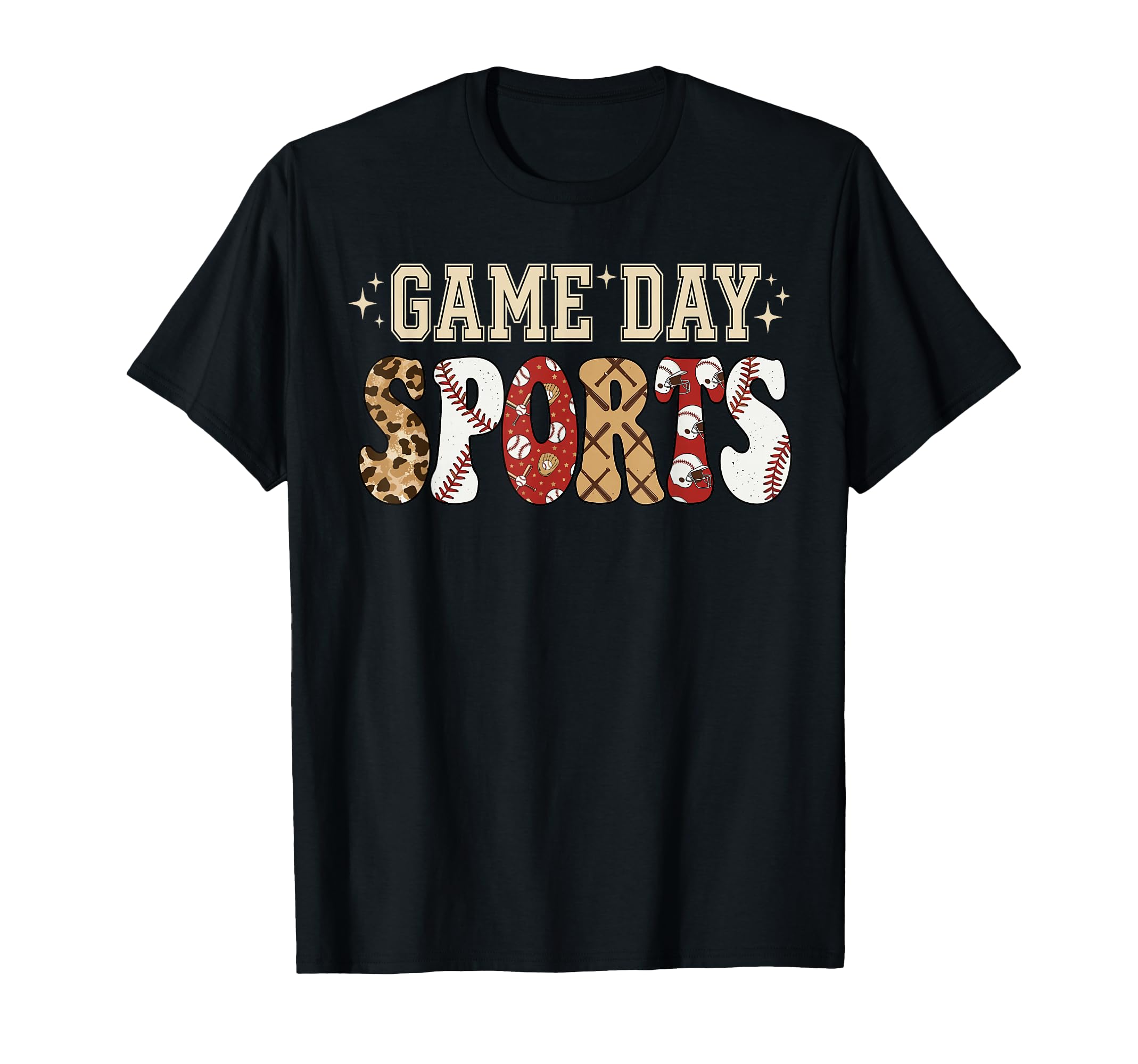 Game Day Baseball Softball Heart T-Shirt - Aesthetic Graphic for Adults - T-Shirt, Sweatshirt, Hoodie