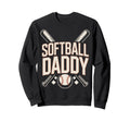 I Love Softball Sport Father Dad Mens Sweatshirt - Novelty Apparel Unisex - T-Shirt, Sweatshirt, Hoodie