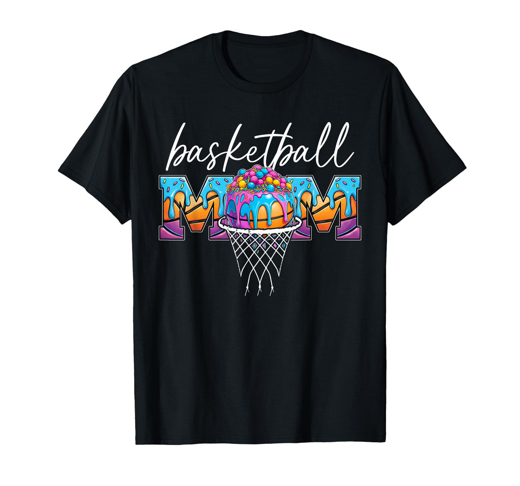 Basketball Mom Game Day Funny T-Shirt - Aesthetic Graphic for Adults - T-Shirt, Sweatshirt, Hoodie