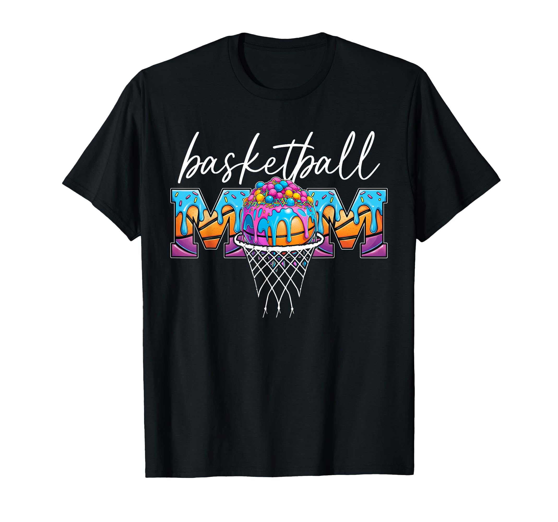Basketball Mom Game Day Funny T-Shirt - Aesthetic Graphic for Adults - T-Shirt, Sweatshirt, Hoodie