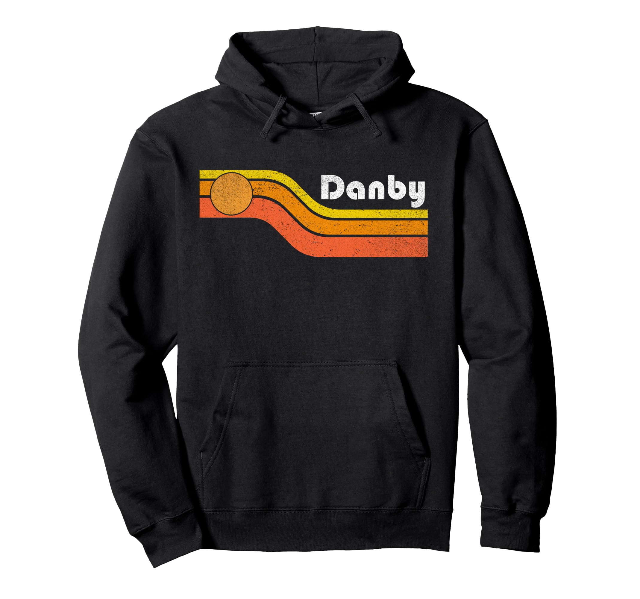 Danby 70S 80S Hoodie - Minimalist Print Men Women - T-Shirt, Sweatshirt, Hoodie