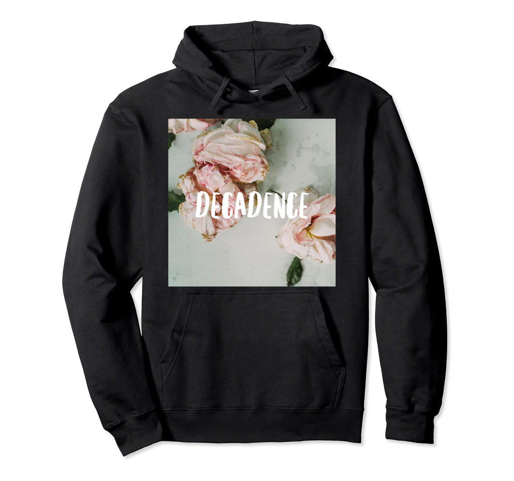 Decadence Aesthetic Vaporwave Hoodie - Aesthetic Graphic Men Women - T-Shirt, Sweatshirt, Hoodie