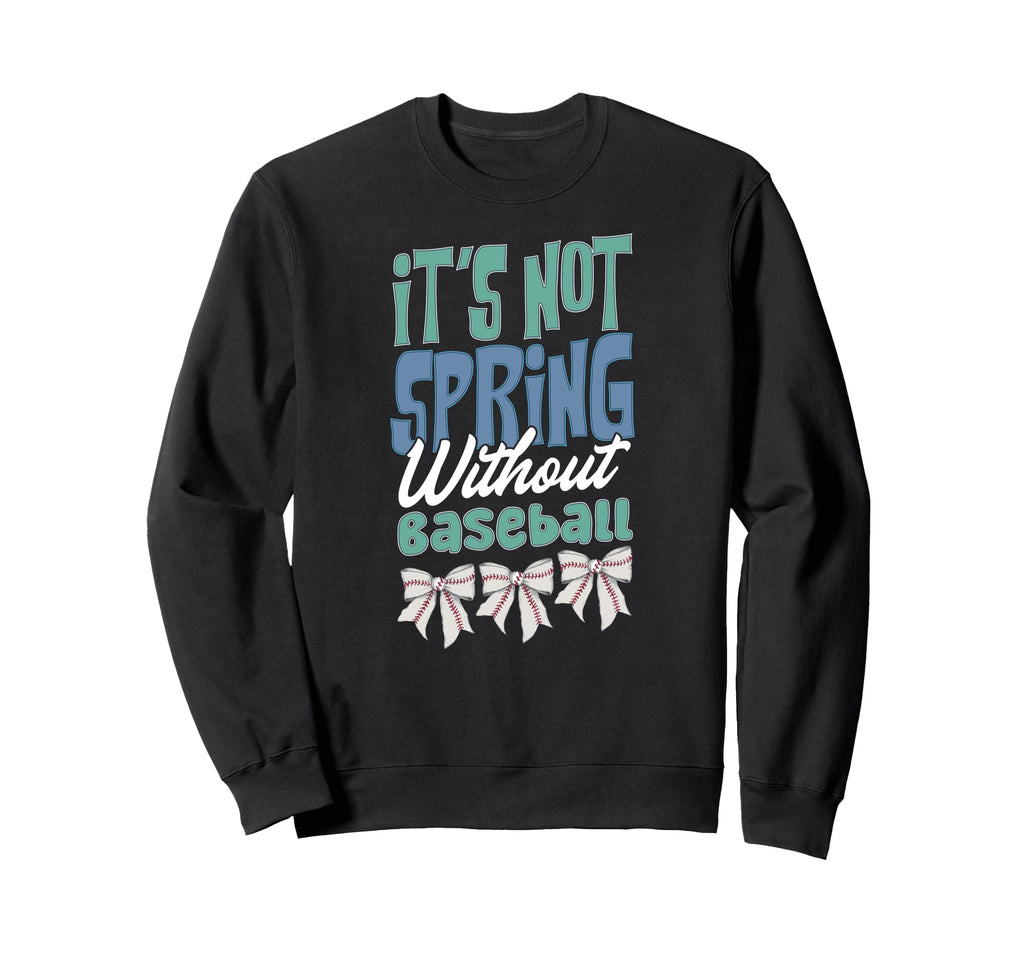 Mothers Day Spring Funny Baseball Mom Sweatshirt - Trendy Graphic Unisex - T-Shirt, Sweatshirt, Hoodie