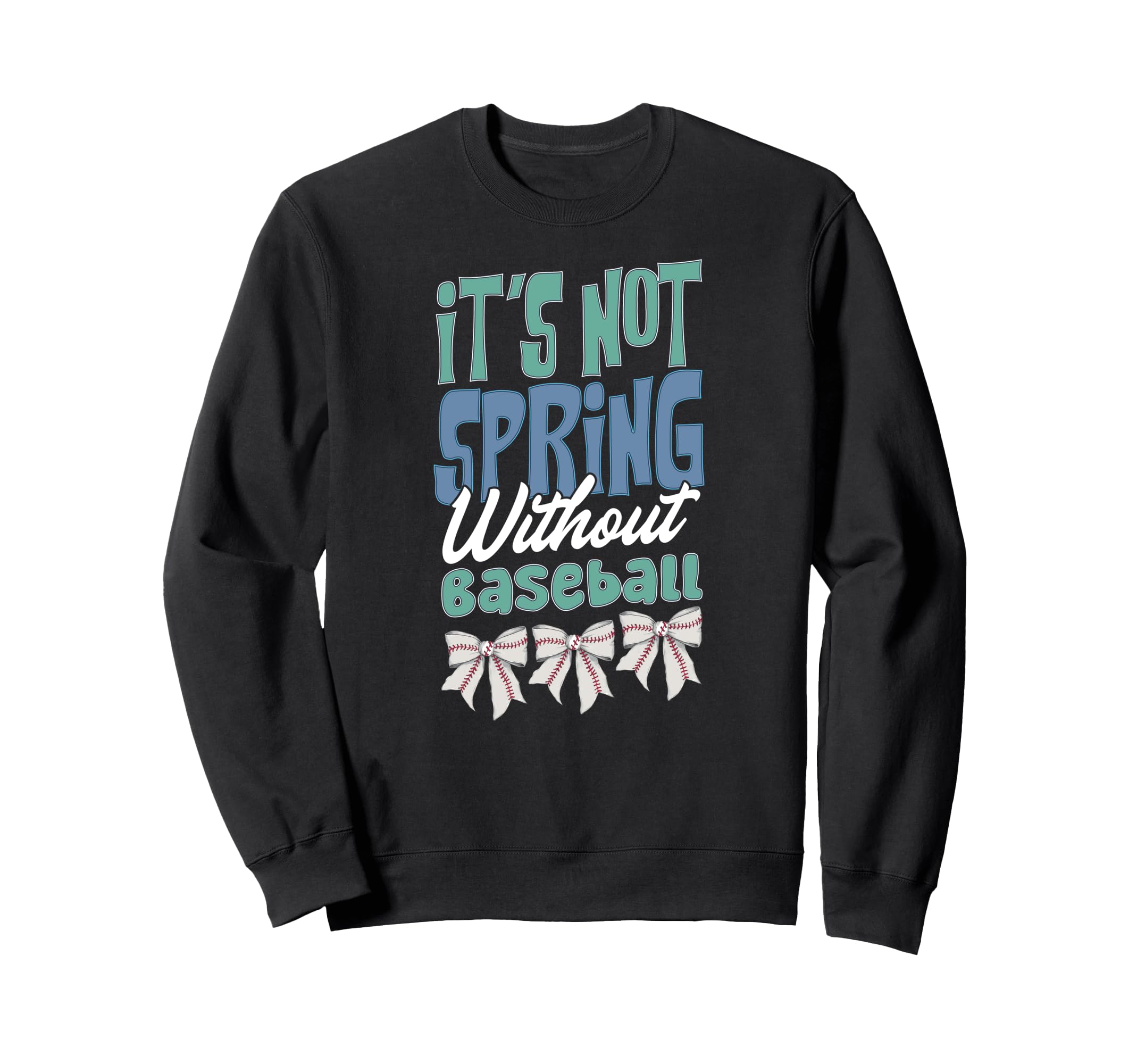Mothers Day Spring Funny Baseball Mom Sweatshirt - Trendy Graphic Unisex - T-Shirt, Sweatshirt, Hoodie